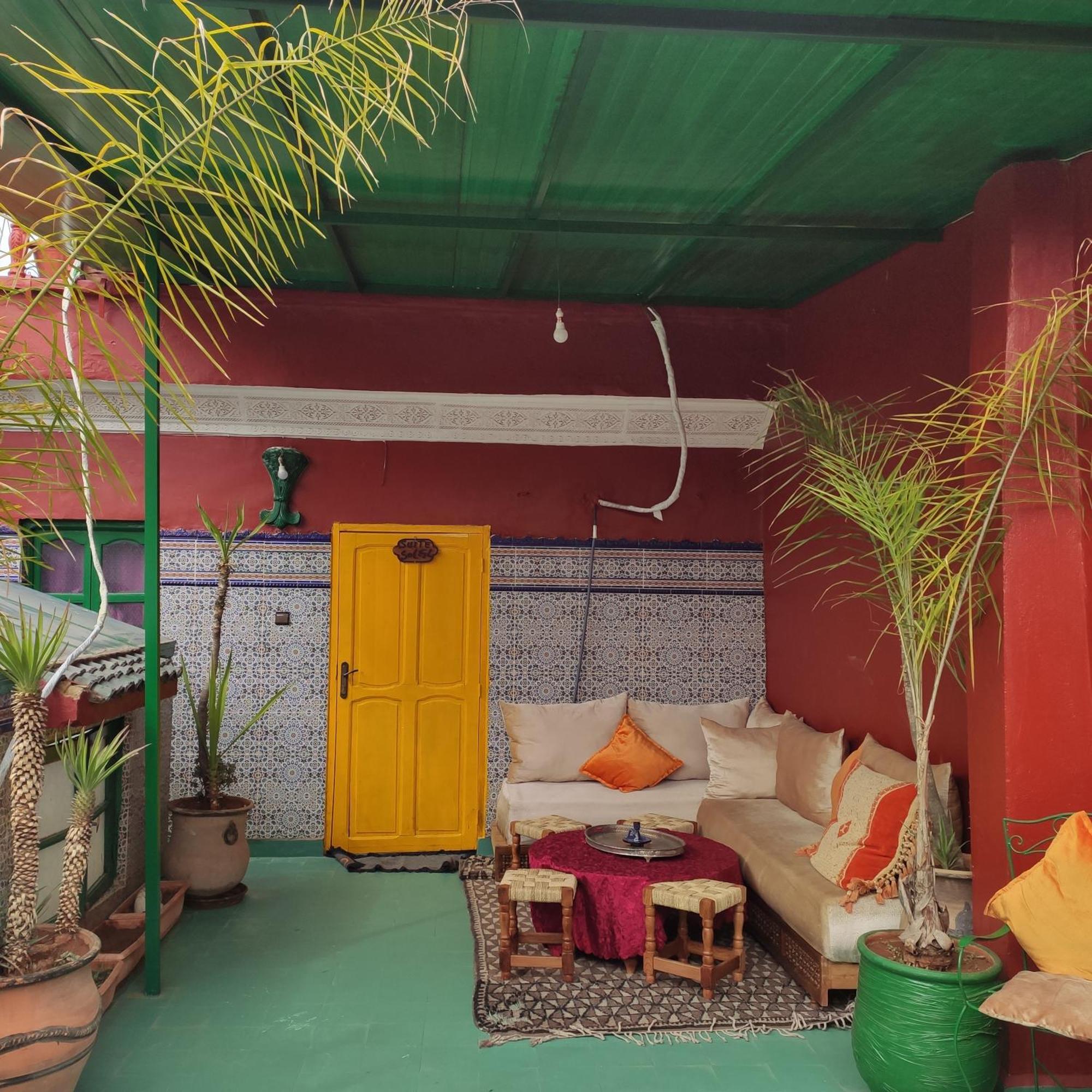Ryad Bab Berdaine Meknès Zimmer foto