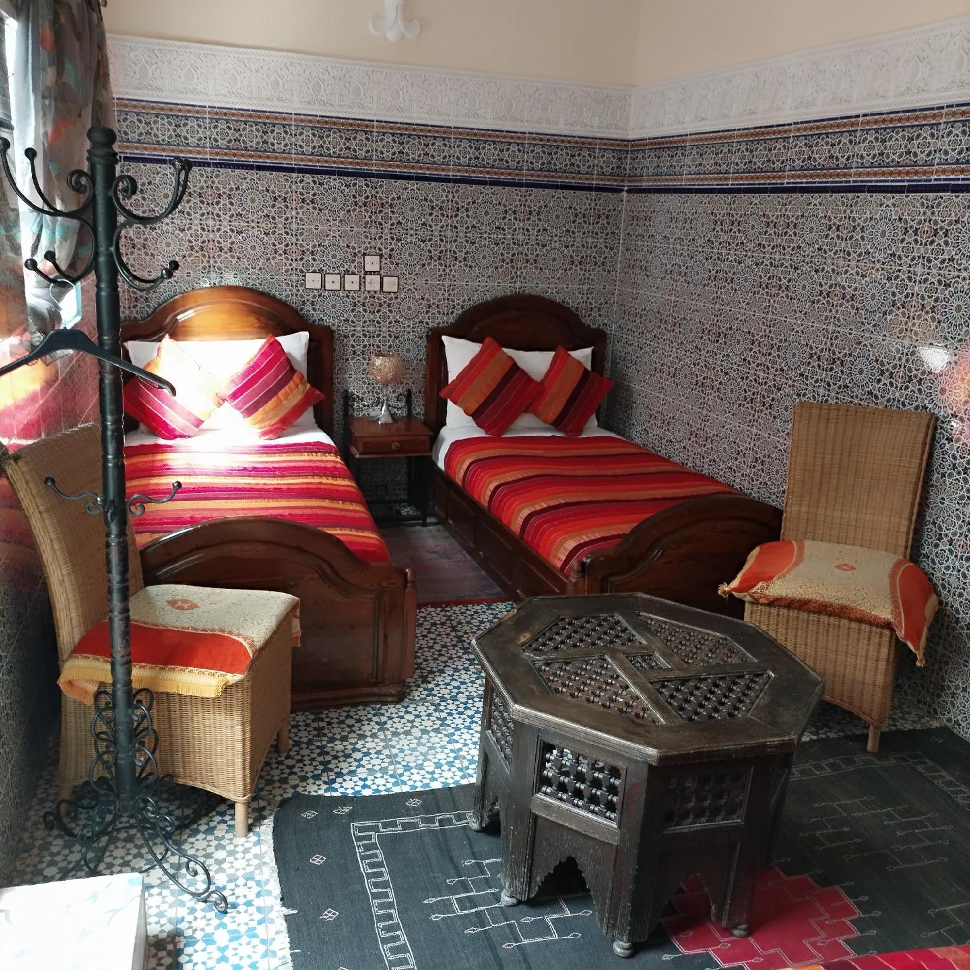 Ryad Bab Berdaine Meknès Zimmer foto