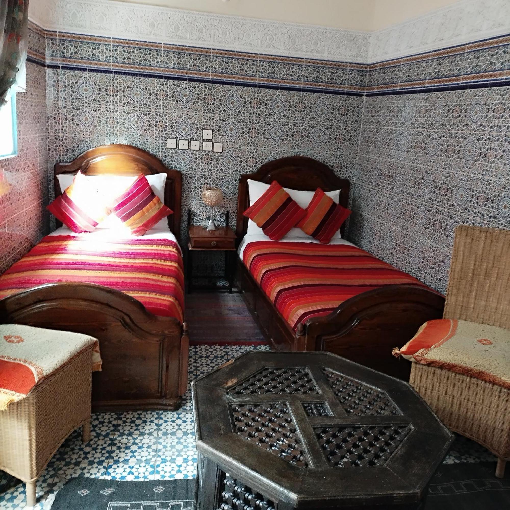 Ryad Bab Berdaine Meknès Zimmer foto